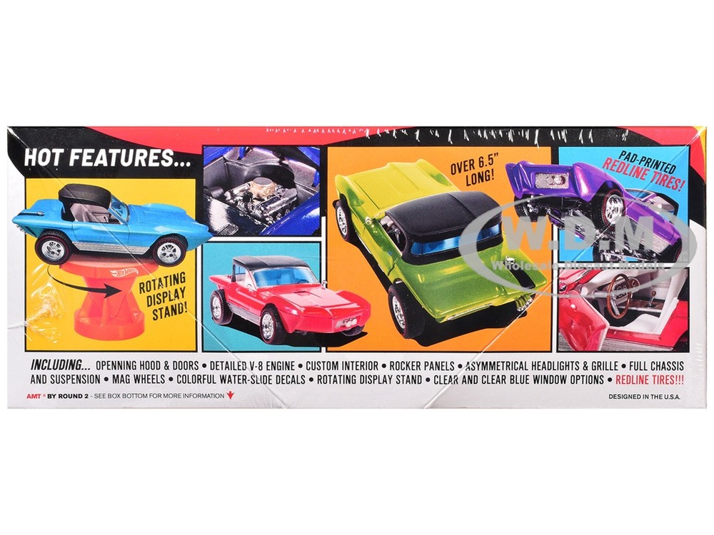 SKILL 2 MODEL KIT PYTHON CAR "HOT WHEELS" 1/25 SCALE MODEL CAR BY MPC MPC1034
