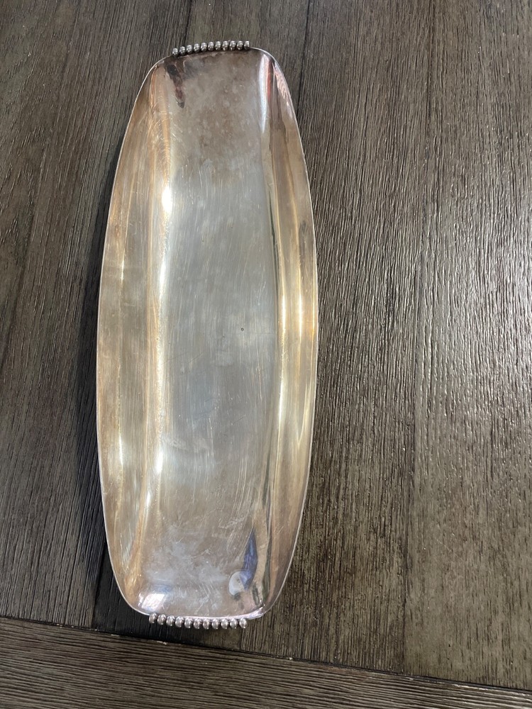 HE Sheffield Silver platter, Made in USA