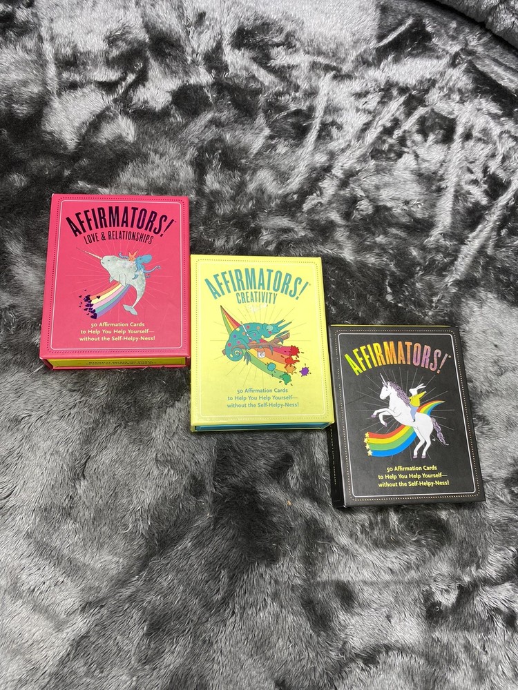 Affirmators! 3 Pack Bundle Set (Love & Relationships, Creativity….)