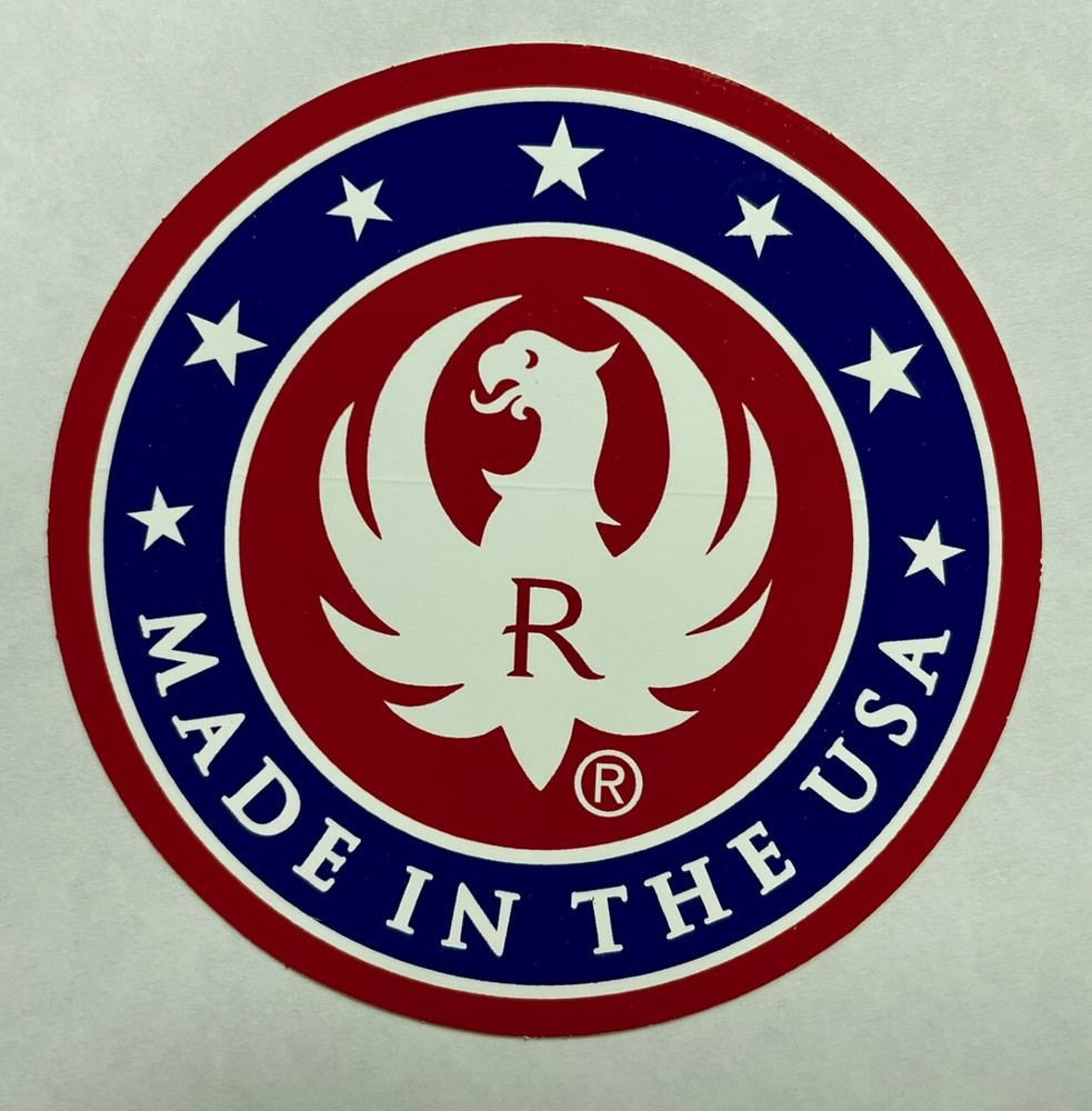 RUGER Made In USA Sticker