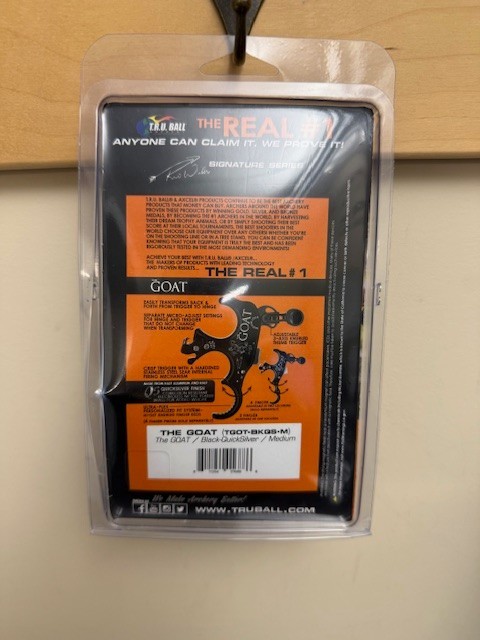 T.R.U. Ball Archery GOAT Medium Trigger/ Hinge Release Medium