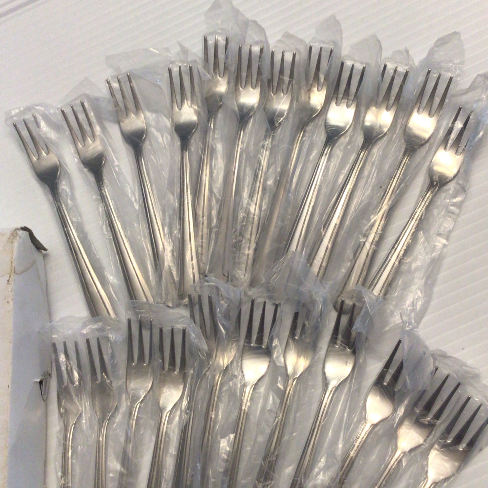 Cocktail Fork Set World Tableware Stainless Steel Dominion 5.5” Serving Party