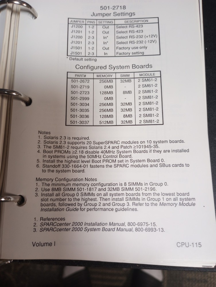 Sun Microsystem Field Engineer Handbook Vol 1