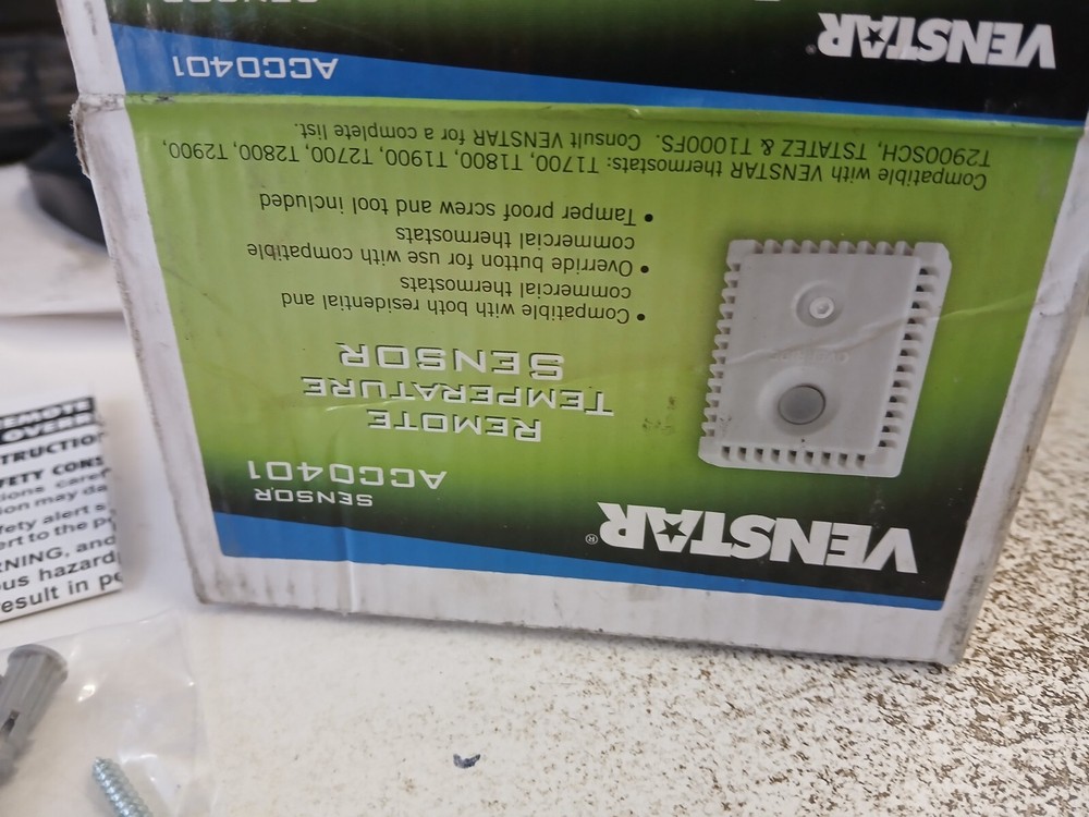 Venstar ACC0401 Remote Sensor Temperature Sensor New open box
