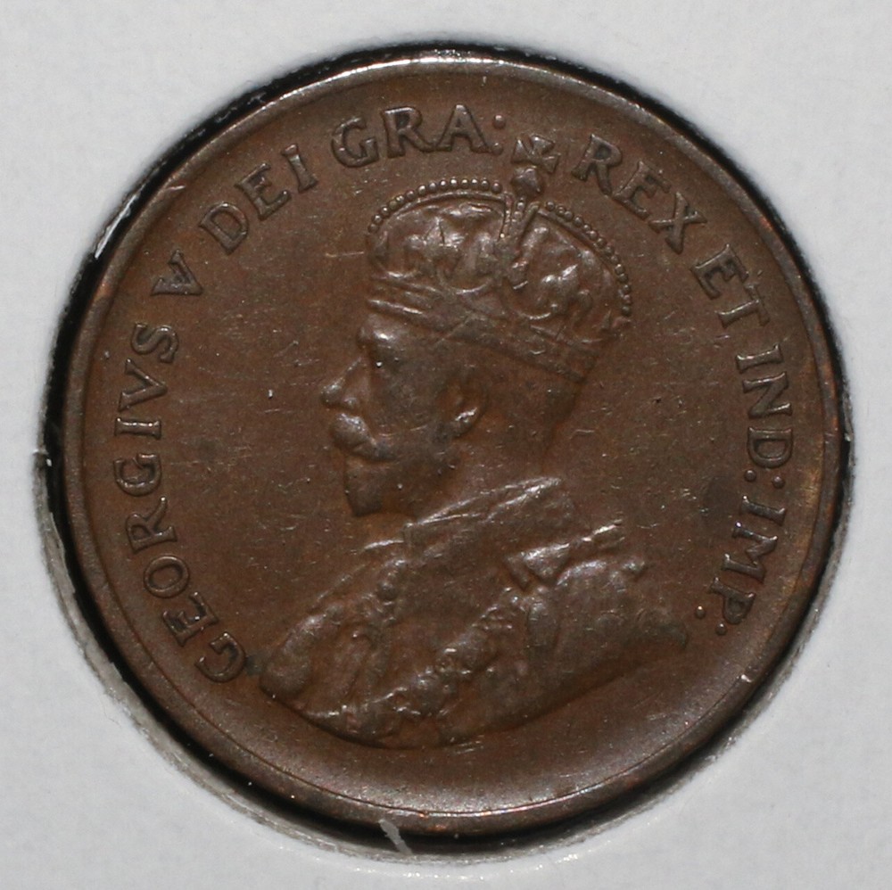 1936 Canada One Cent Coin - 08035