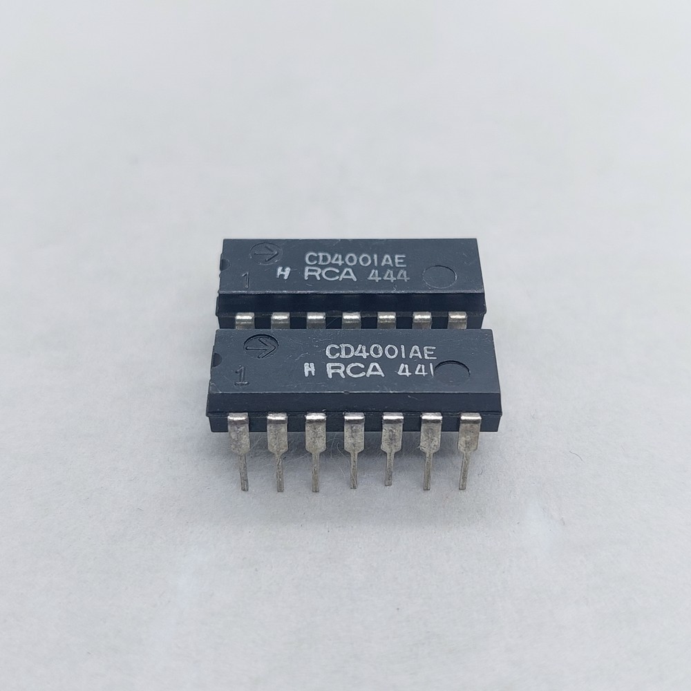 CD4001AE RCA INTEGRATED CIRCUIT X5pcs