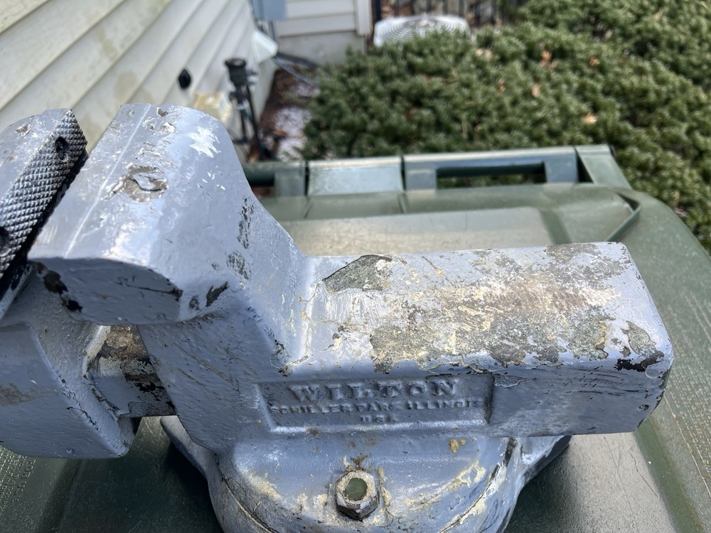 Vintage Wilton Bench Vise 4" Jaws