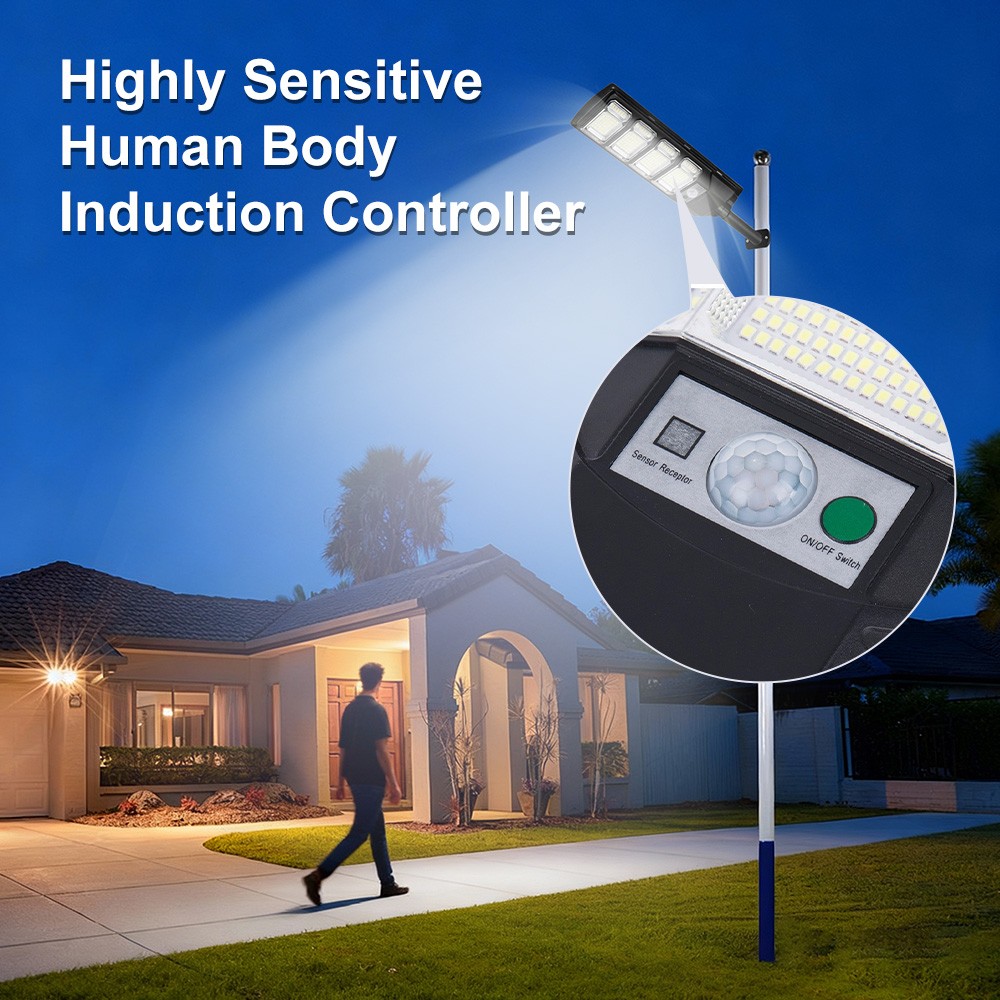 IP54 Waterproof Solar Outdoor Garden Lights 192LED Motion Sensor Wall Light
