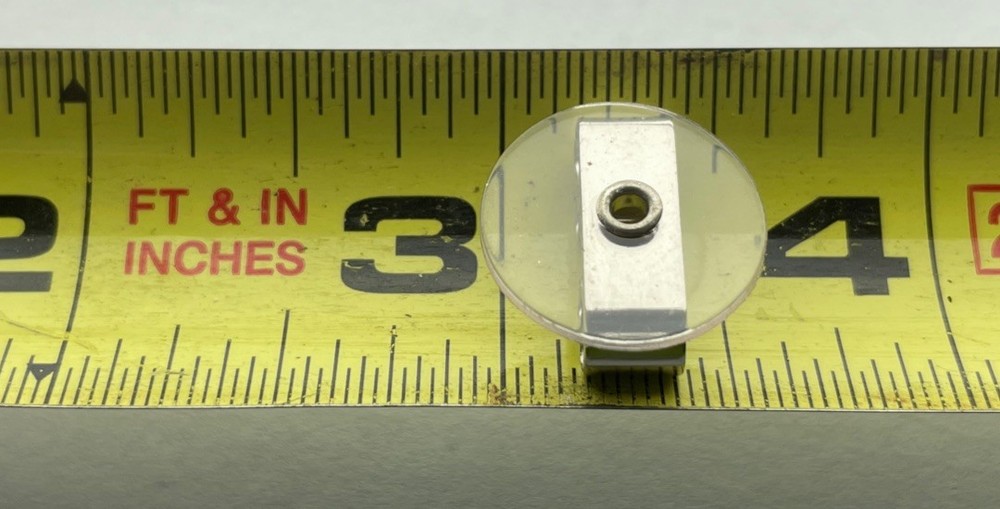 Plastic Disc Bolo Slide 10 Pieces
