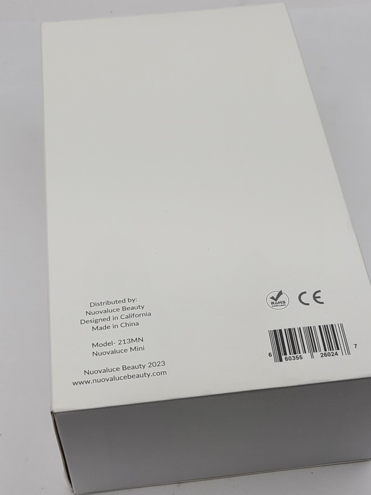 Nuovaluce White Mini Handheld Device Microcurrent