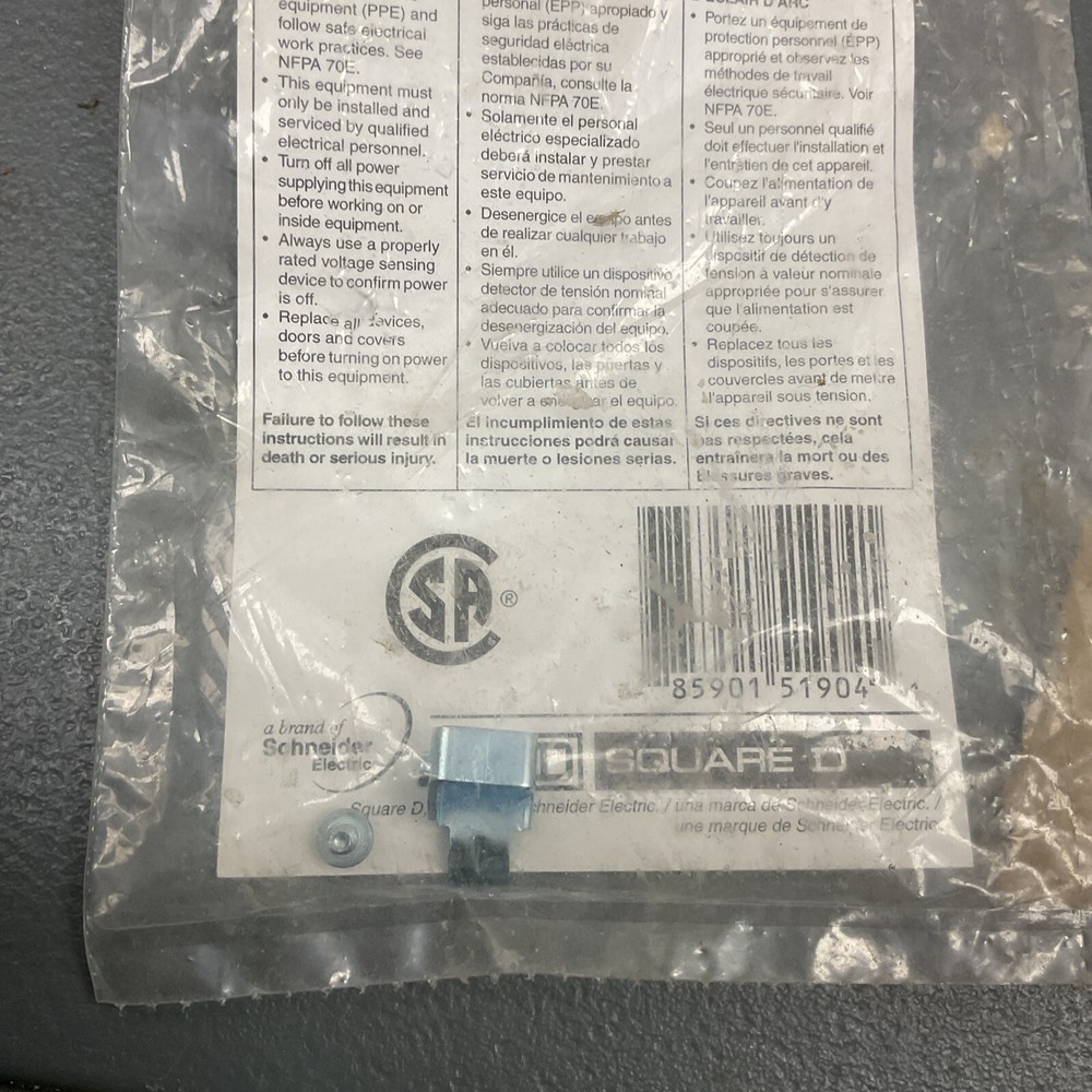 Square D QO1LO Handle Clamp 51904- ECS