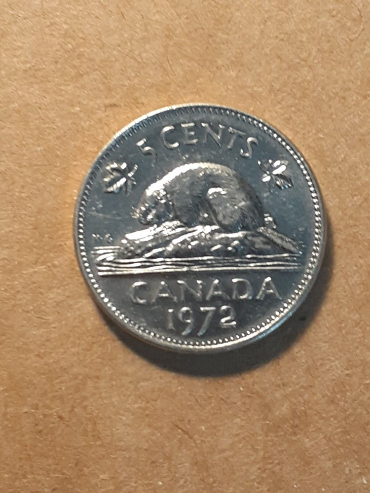 1972 5 CENTS CANADA