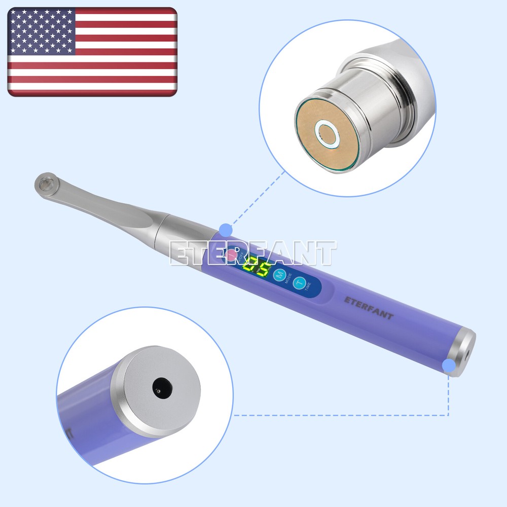 ETERFANT DTE Dental iLed Max 1 Second Curing Light LED Curing Lamp 2500 MW/CM