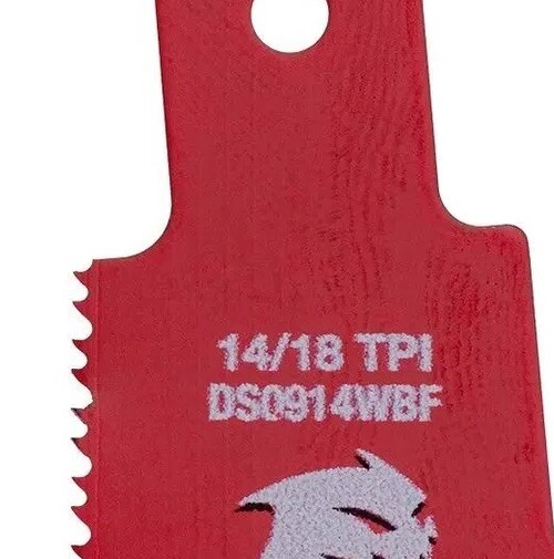 One Hundred Diablo Reciprocating Saw Blades 9" 14/18 TPI Auto Dismantling