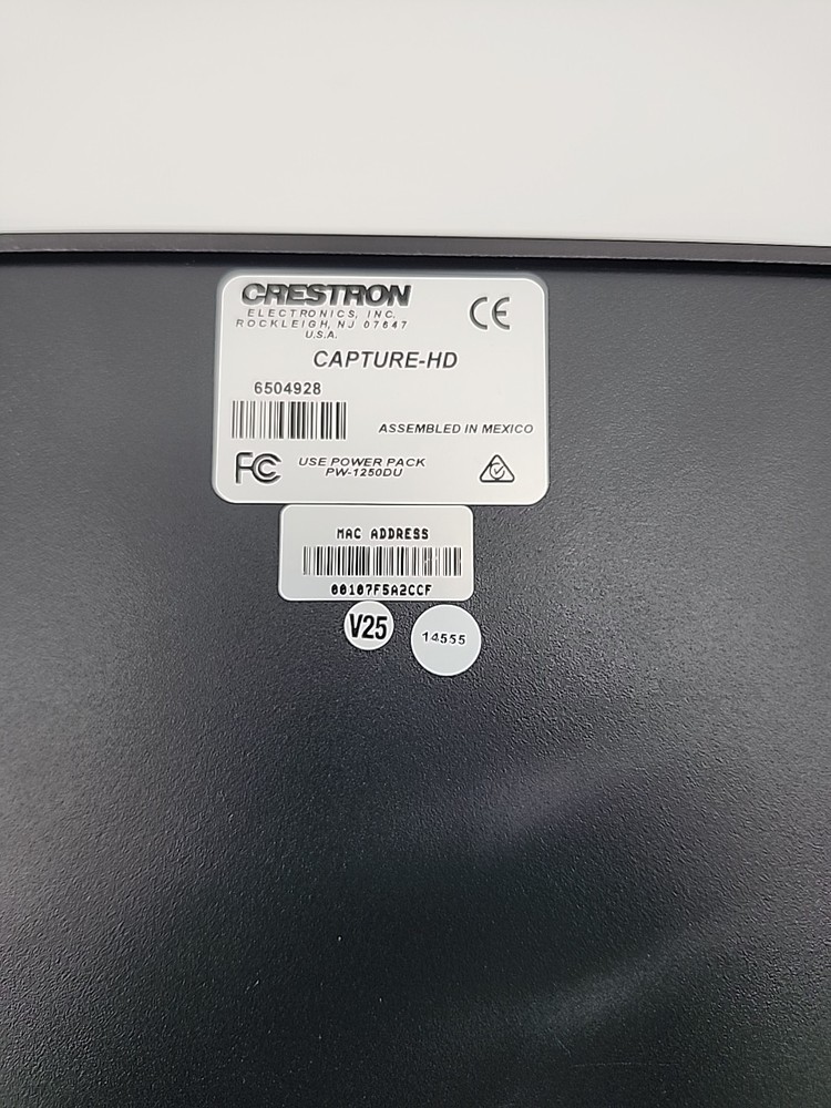 Creston Capture-HD-PRO Advanced Media Processing Engine Powers on