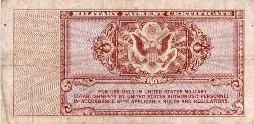 MPC Series 472 10 cent note