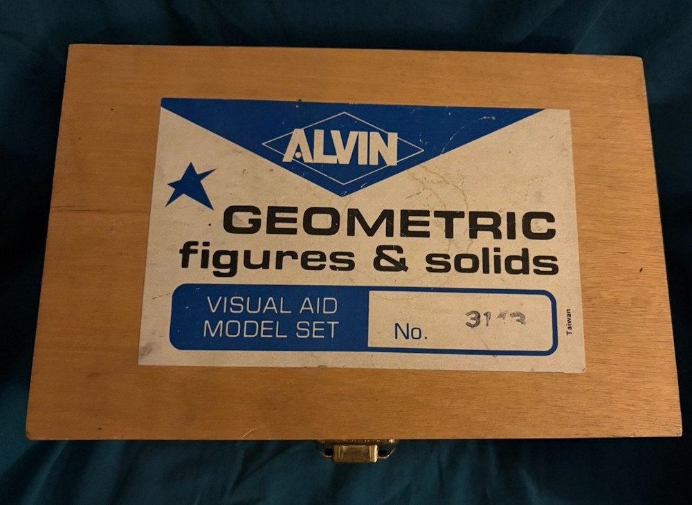 Alvin Geometric Figures & Solids Visual Aid Model Set