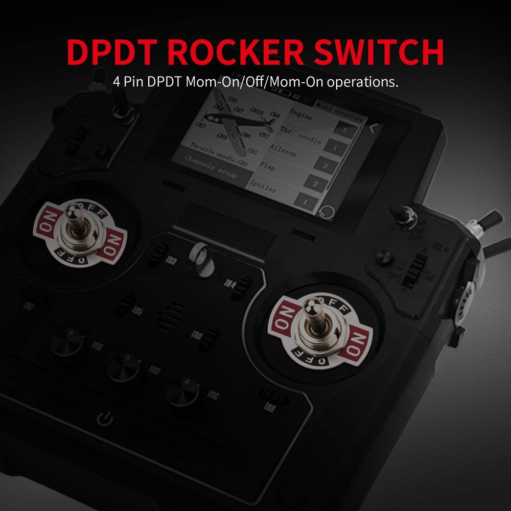Waterproof Reverse Polarity Switch 12V Momentary Toggle Switch 30A DC Motor C...