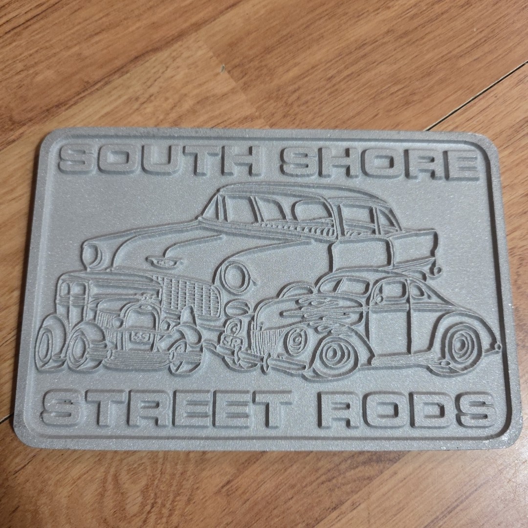South Shore Street Rods Club Plaque O’Brien Truckers hot Massachusetts Ma Car