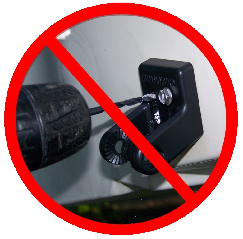 Stern Pad Jumbo Black- 3D Scan Transducer Mounting Kit (No Screwing into Boat)