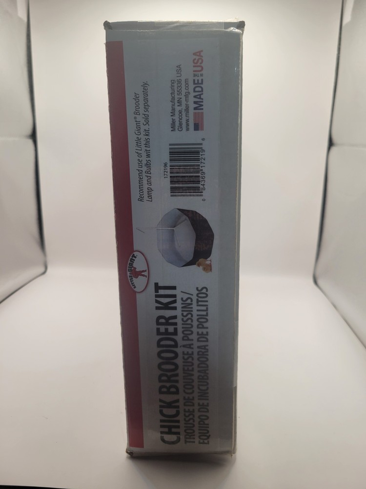 Little Giant Chick Brooder Kit-Home Brooder Box/Backyard Chickens Lamp not inc.