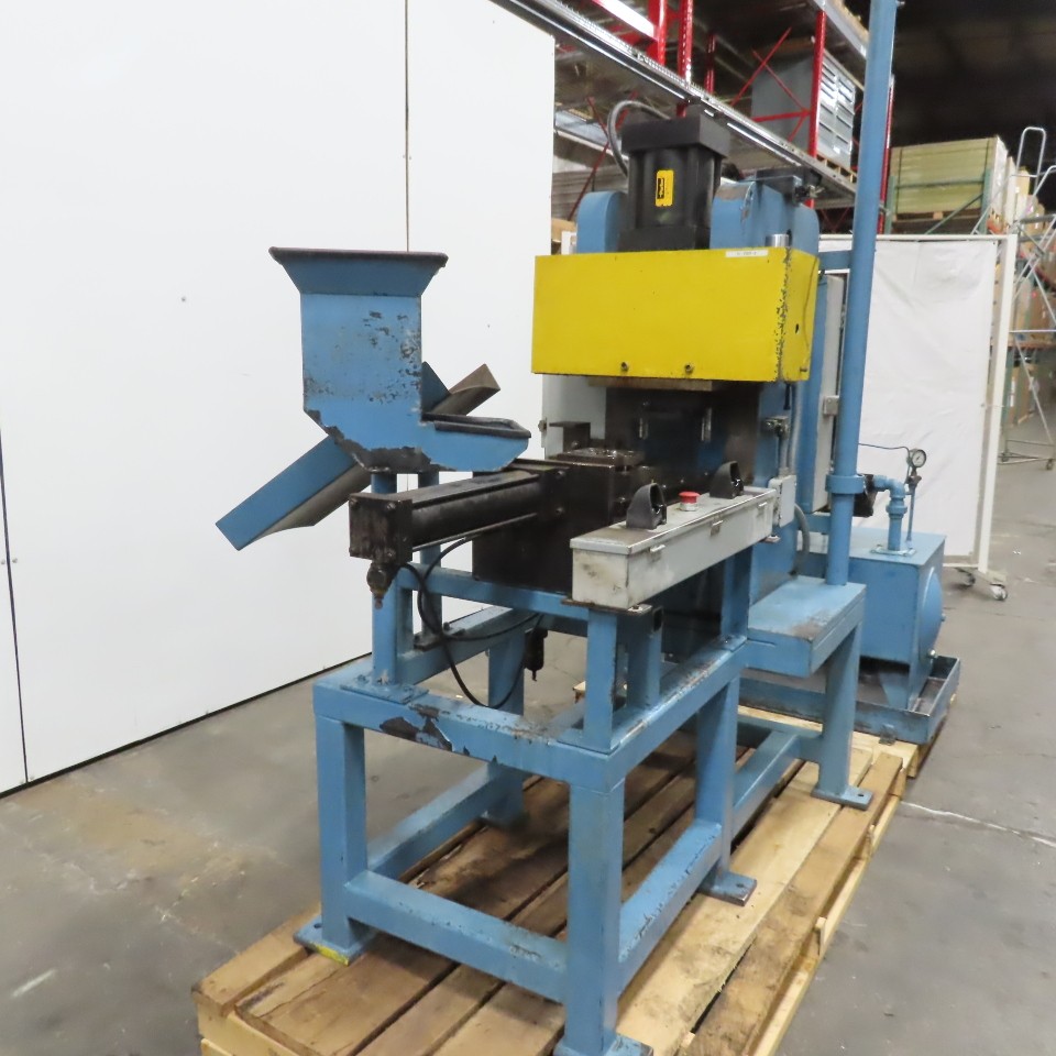 Semi Automatic C Frame Hydraulic Assembly Press 208/230/460V 3Ph
