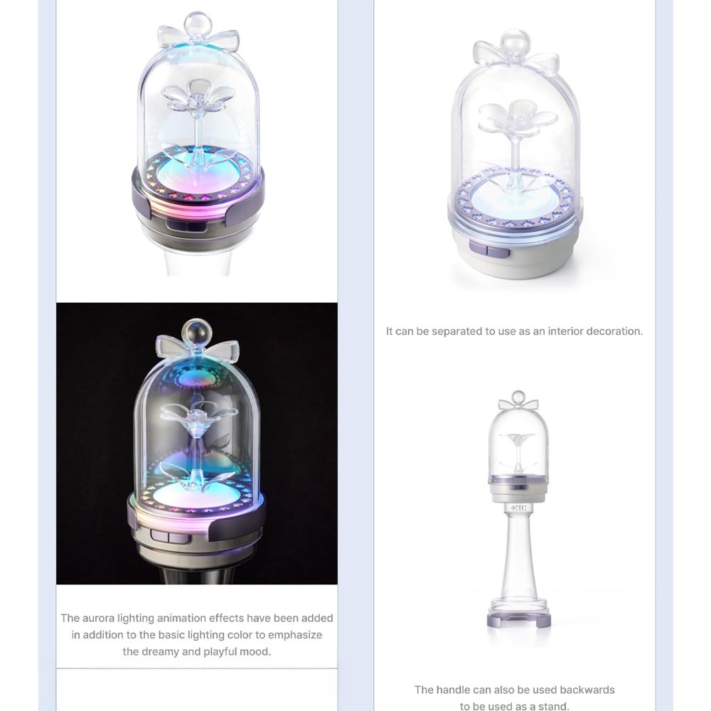 ILLIT Official Lightstick + 3 Extra photocards Set