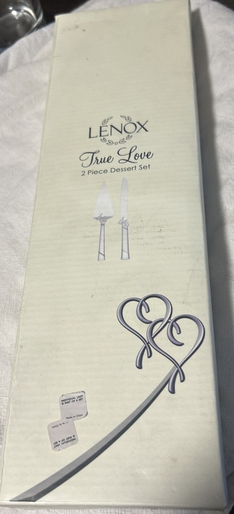 Lenox True Love Dessert Set With Box