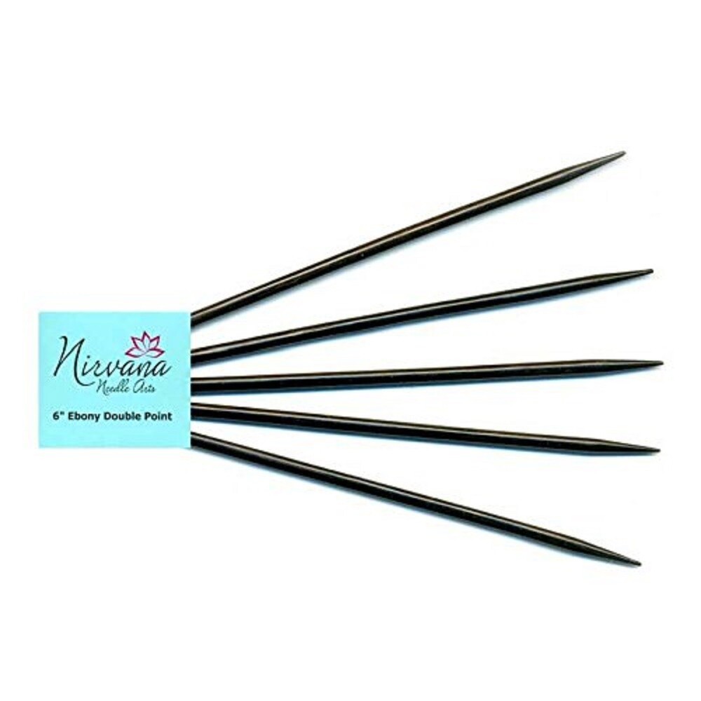HiyaHiya Nirvana Ebony Double Pointed