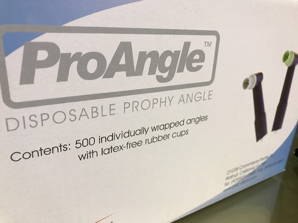 DISPOSABLE PROPHY ANGLES BX/500 PROANGLE SOFT CUP 247-500