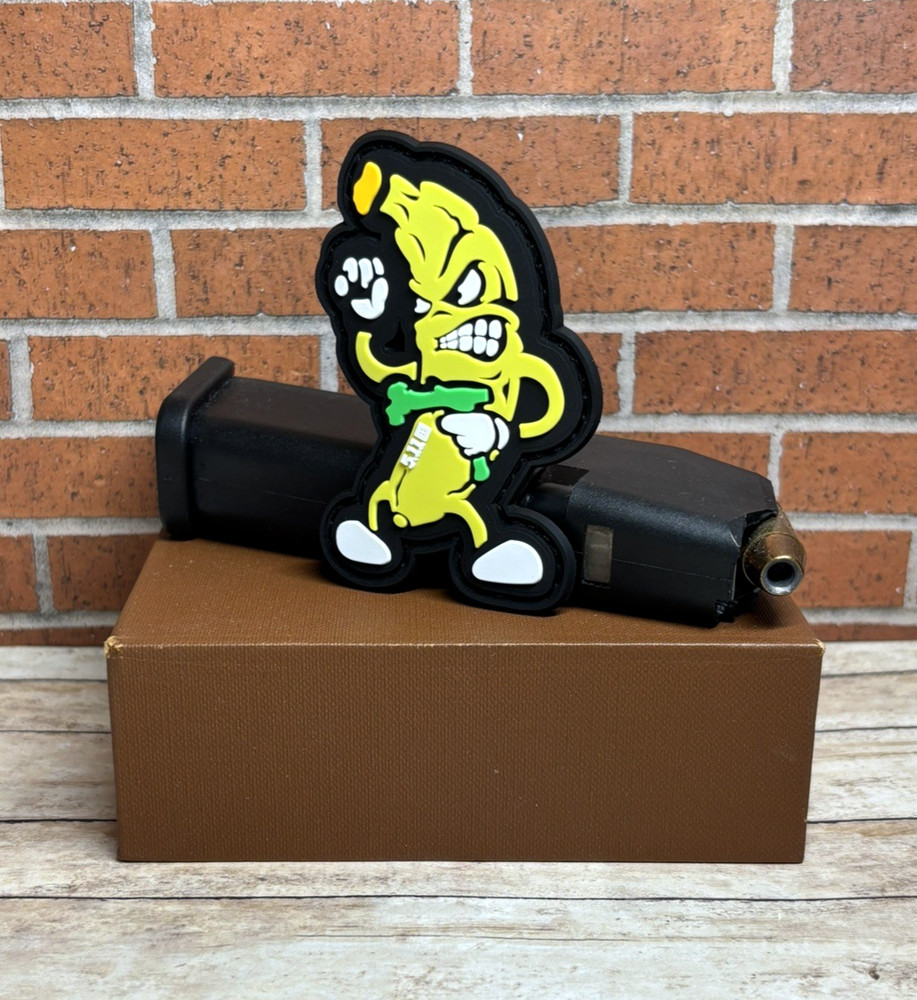 Tactical PVC Patch - Banana Patch - Military Morale Gun Patch