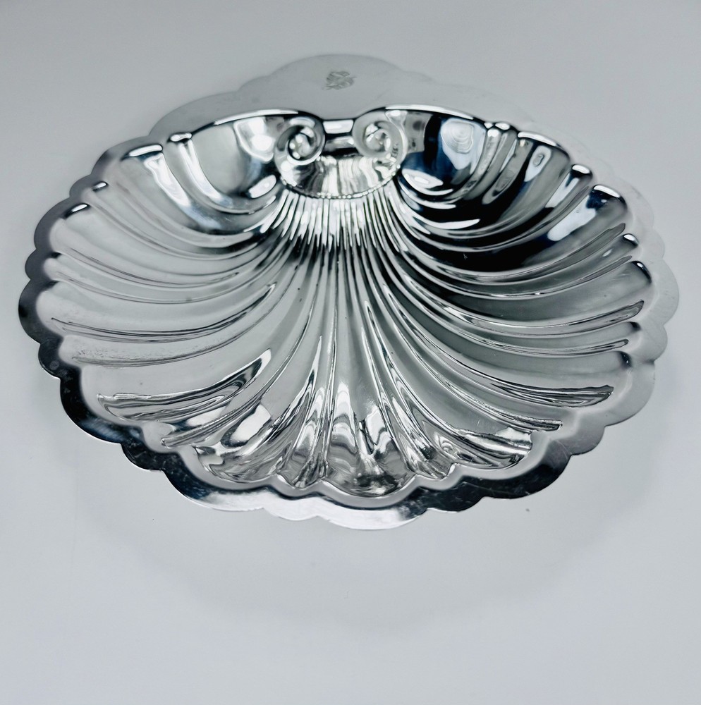 Substantial Sterling Silver Shell Dish 7" Long 170 Grams Beautiful!