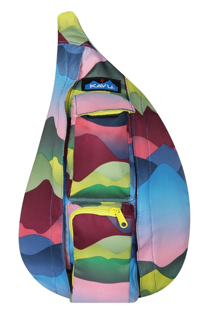 KAVU Mini Rope Sling Pack with Adjustable Rope Shoulder Strap Mount... Fast Ship
