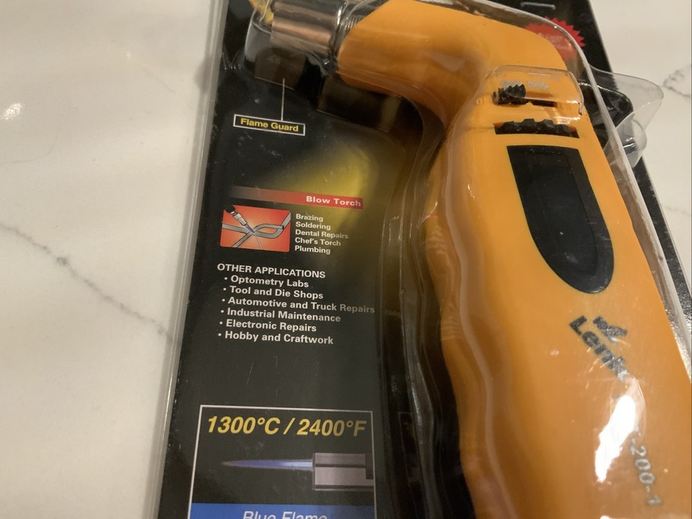 Wall Lenk Model LPT-200-1 Professional Butane Torch - NEW IN SEALED PACKAGE