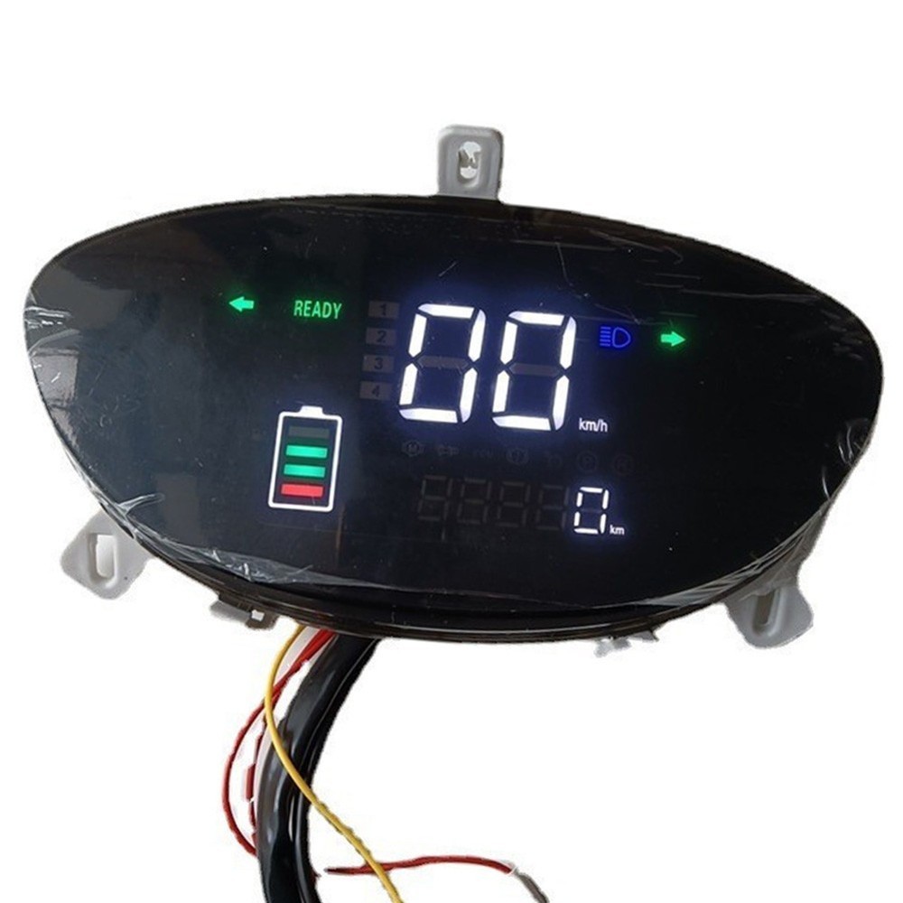 High Resolution LCD Display for Electric Bikes Scooters (63 characters)