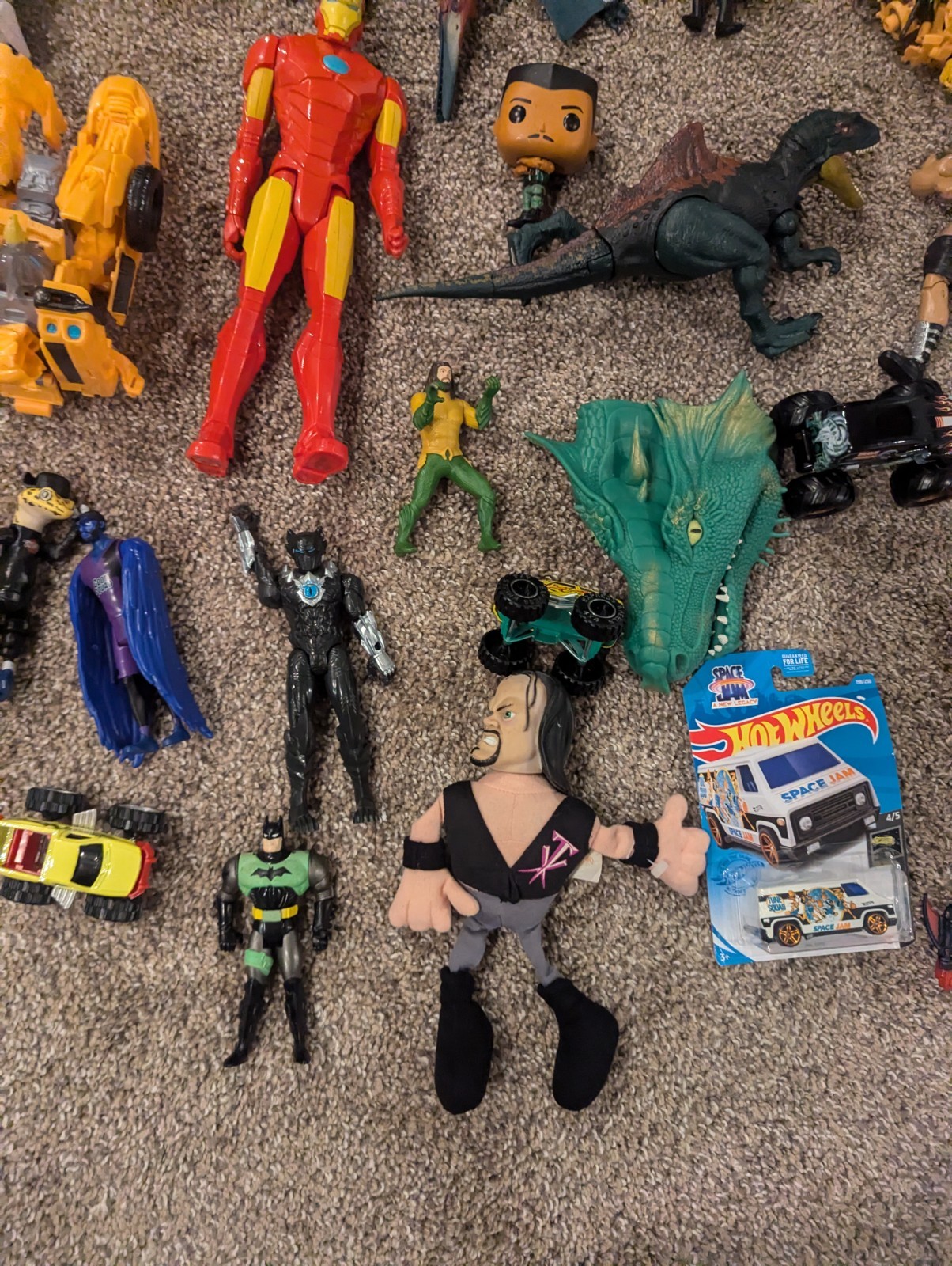 Lot Of Mixed Action Figures Different Variety Of Figures