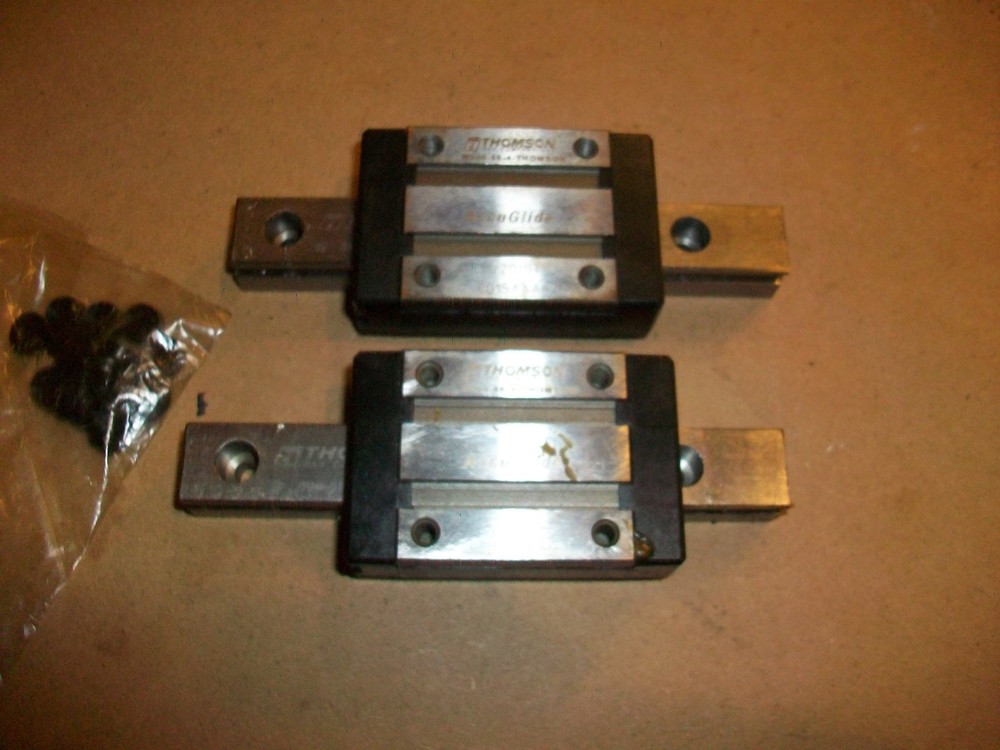 2pc Thomson Accuglide Linear Bearing & Rail  CU15AAAH