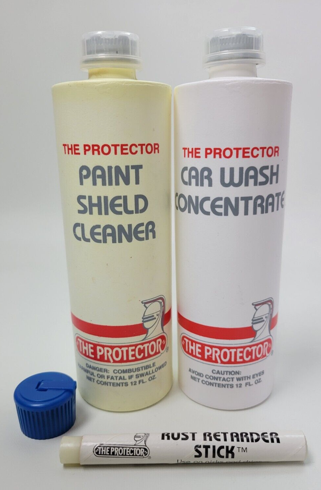 Vtg NOS The Protector Environmental Overcoat Paint Maintenance System Kit ECP
