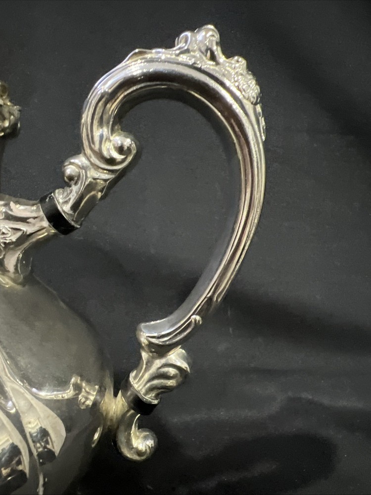 Silver Plated Tea And Coffee Kettle