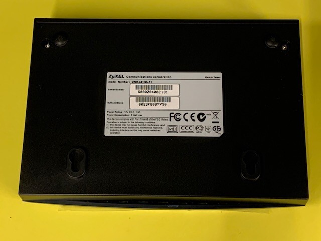 ZyXEL Single Port Single Mode Optical Network Unit with Transceiver NEW