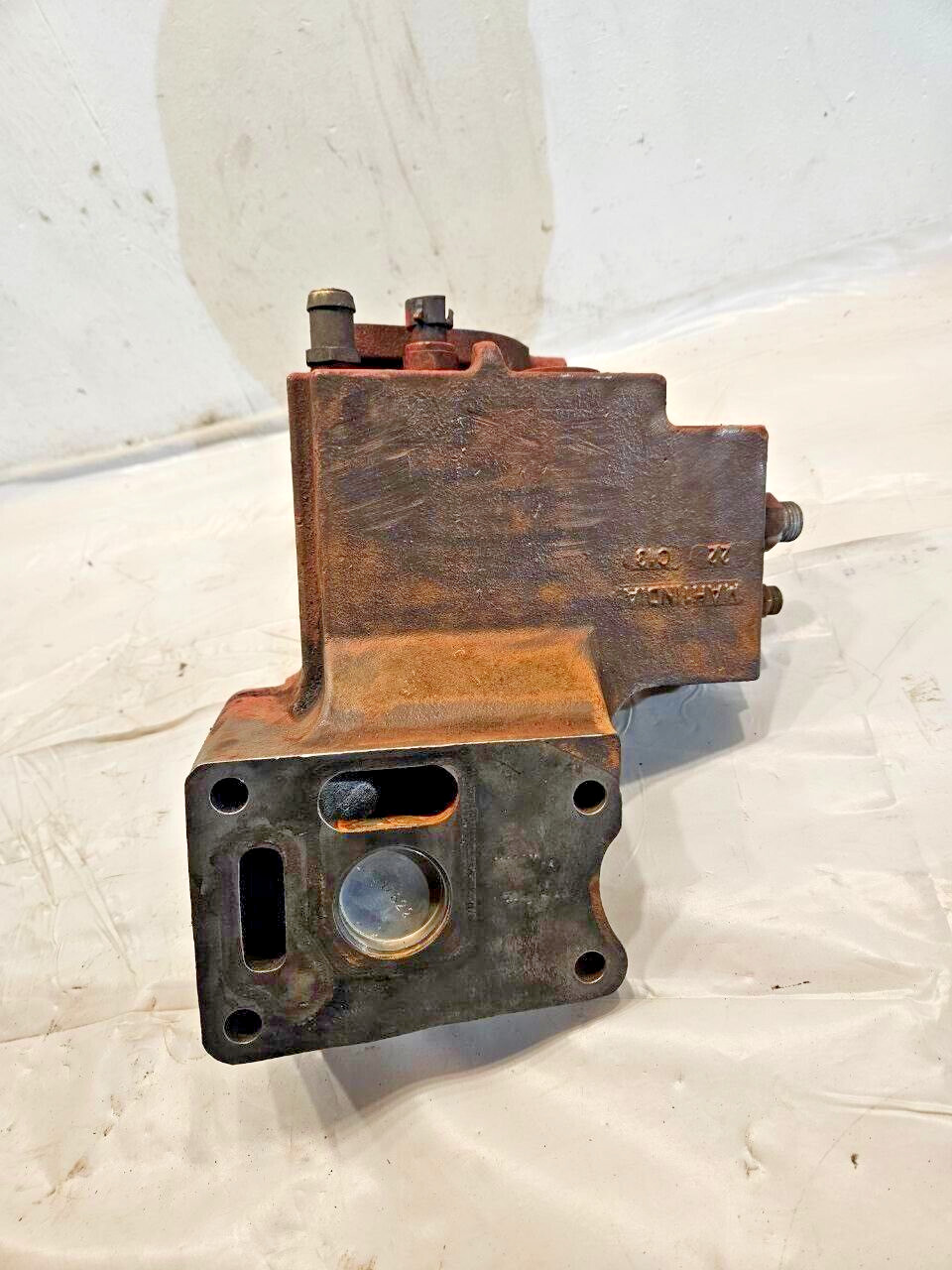 2014 Cummins ISX15 Thermostat Housing Complete Assembly 3682667 OEM 3687316