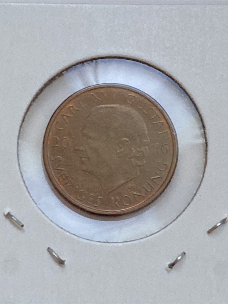 2016 Sweden 2 Kronen Coin B15