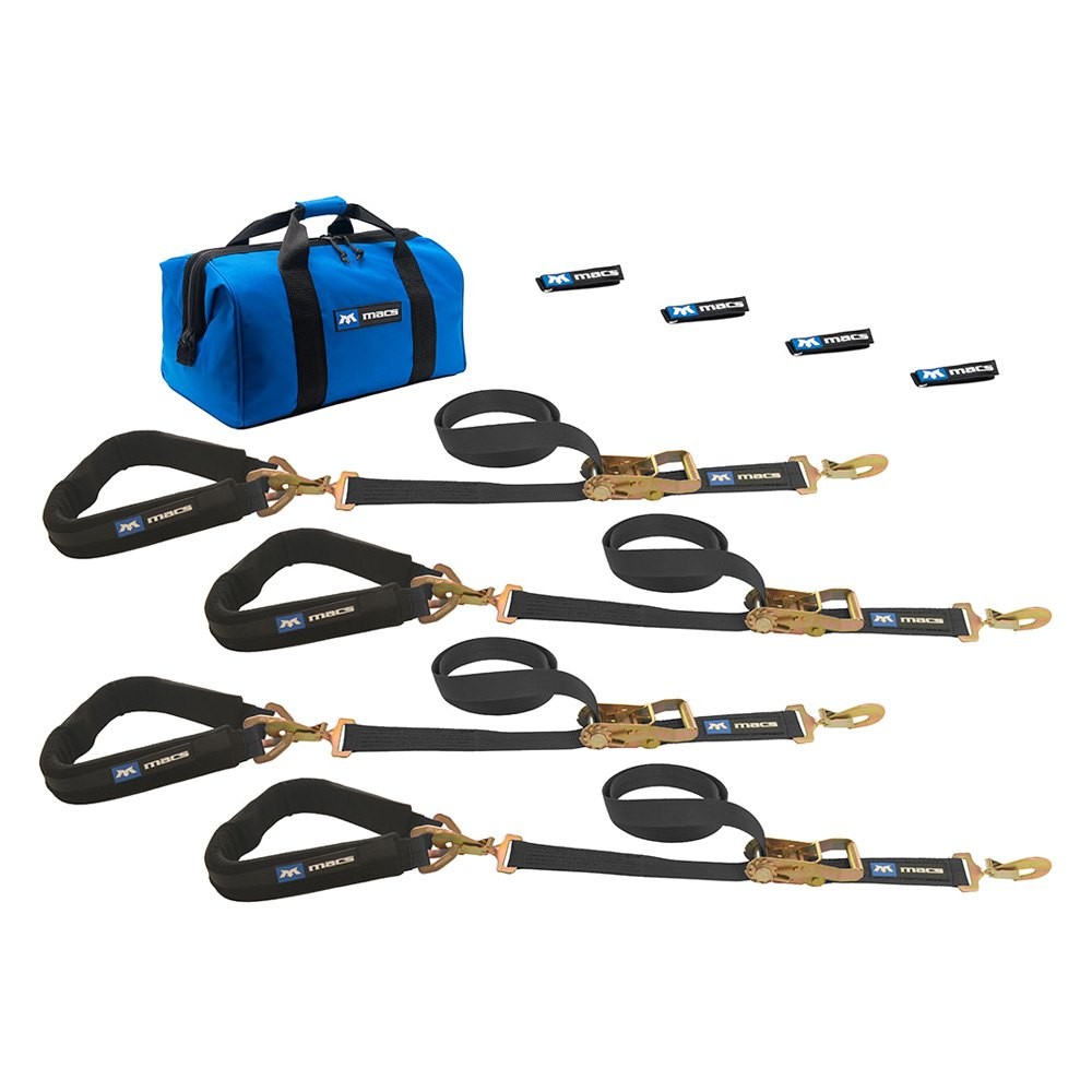 Mac's 511658 Pro Pack Premium Tie Down Strap Kit