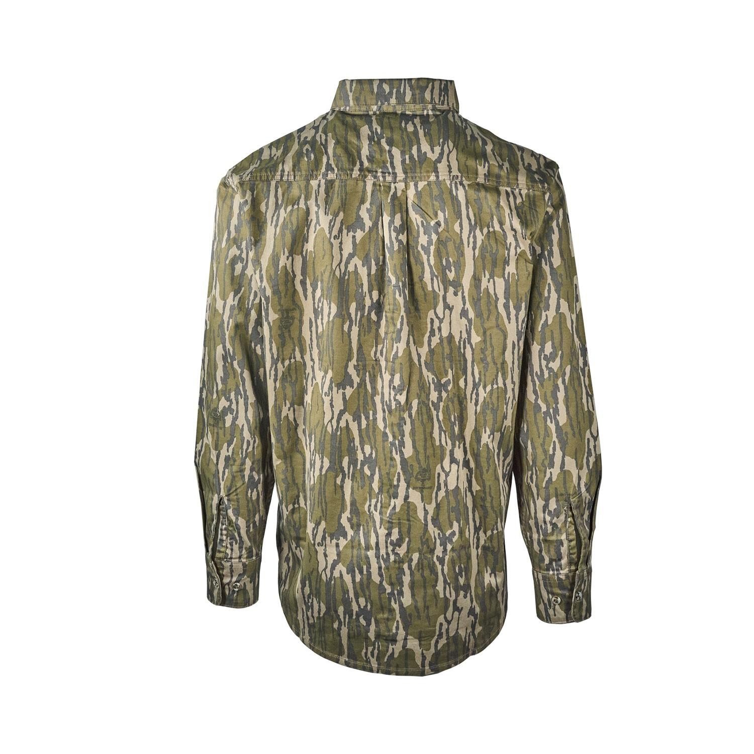Companions Mossyoak Men’s Shirt Original Bottomland Cotton Twill L/S (S01)
