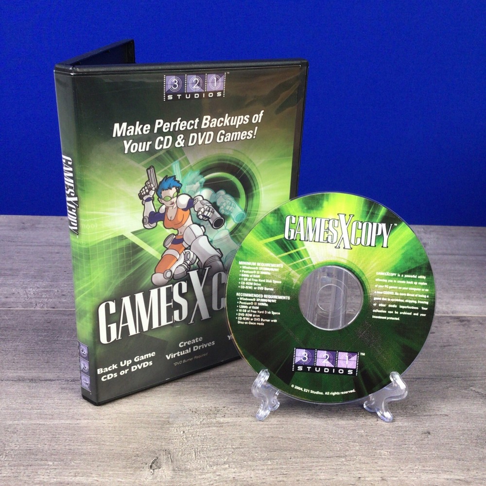 321studios Games X Copy for CD and DVD / PC / Windows / with code