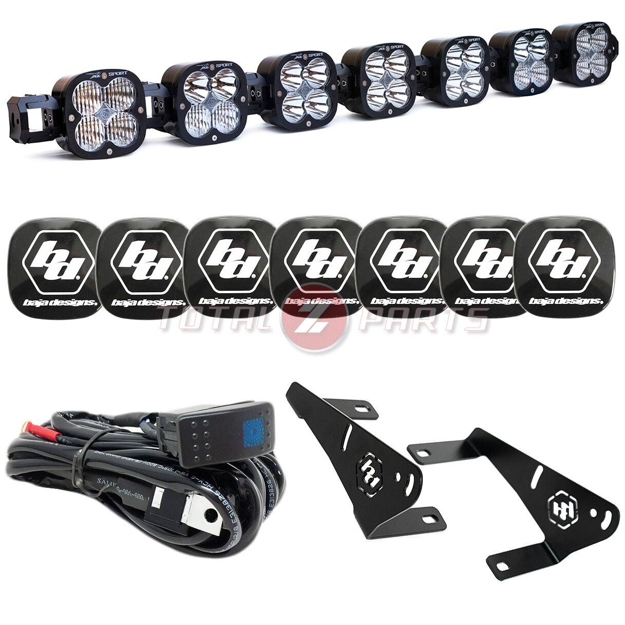 Baja Designs™ 7 XL Linkable Roof Mount LED Light Bar for Polaris RZR Pro R