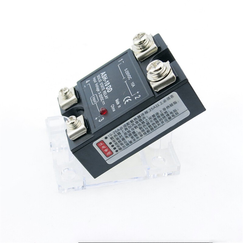1Pcs New For ASH-10DD/ASH10DD 4-32V DC 5-250V DC 10A Solid State Relay