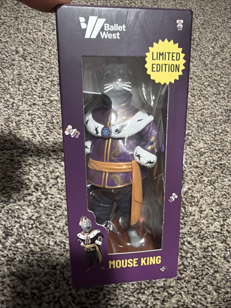 Ballet West Nutcracker Mouse King Figure 2017 Limited Edition New