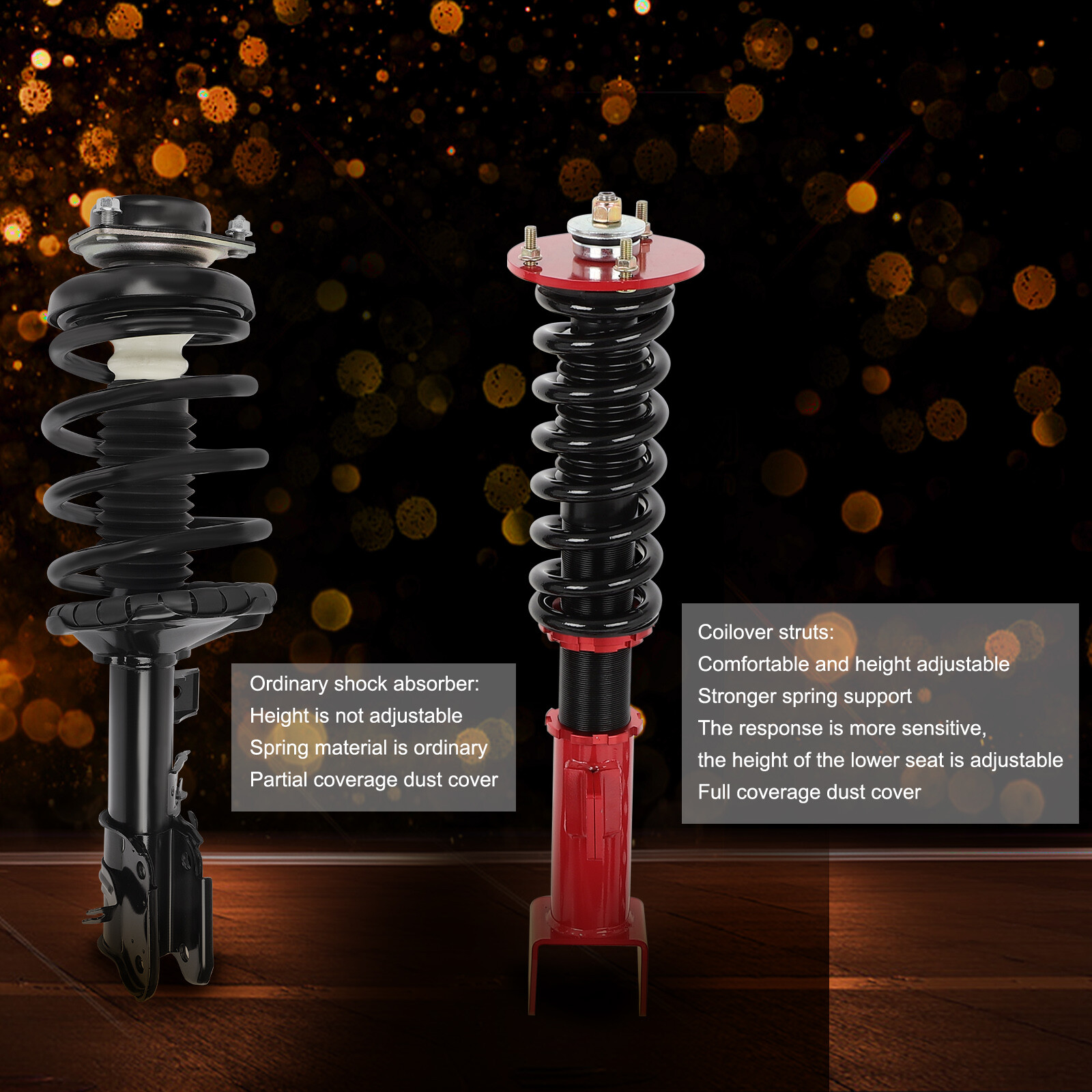 Suspension lowering Kit Coilovers Shocks For 2011-2022 Dodge Challenger Charger