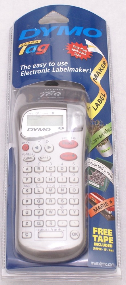 DYMO LetraTag Handheld Portable Electronic Label Maker Machine, NEW